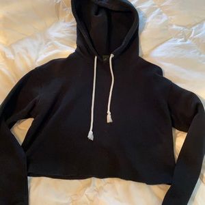 Crop top hoodie